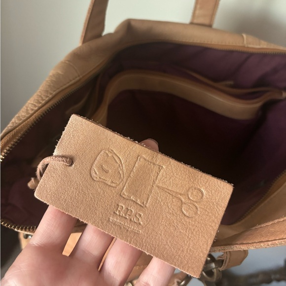 Rock Paper Scissors Leather Bag - Picture 12 of 13